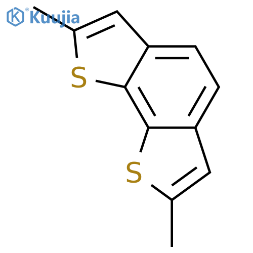 Benzo[2,1-b:3,4-b']dithiophene, 2,7-dimethyl- structure