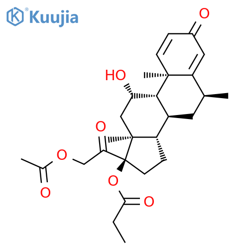 6a-Methyl Prednisolone Aceponate structure