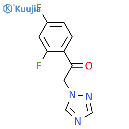 Difluoro triazolyl acetophenone structure