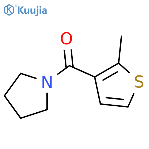Pyrrolidine, 1-[(2-methyl-3-thienyl)carbonyl]- structure