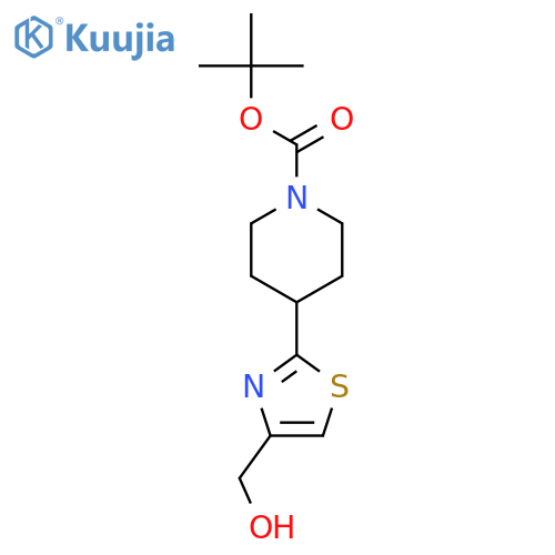 Tert-Butyl 4-4-(Hydroxymethyl)-1,3-Thiazol-2-YlPiperidine-1-Carboxylate structure