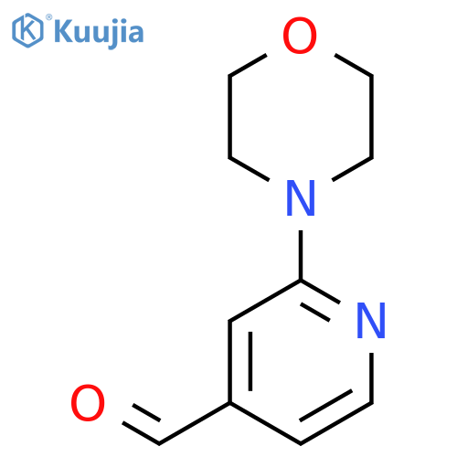 2-(morpholin-4-yl)pyridine-4-carbaldehyde structure