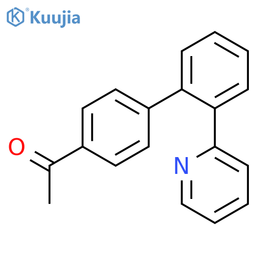Ethanone, 1-[2'-(2-pyridinyl)[1,1'-biphenyl]-4-yl]- structure
