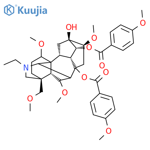 Liwaconitine structure