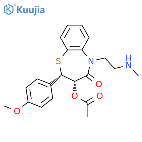 DESMETHYL DILTIAZEM HCL structure
