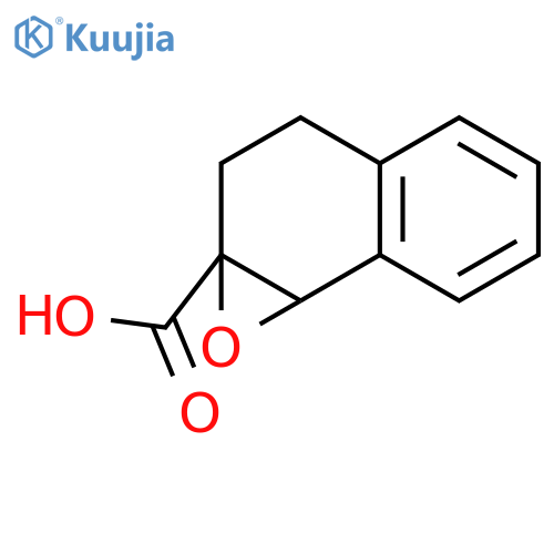 1a,2,3,7b-Tetrahydronaphtho[1,2-b]oxirene-1a-carboxylic acid structure
