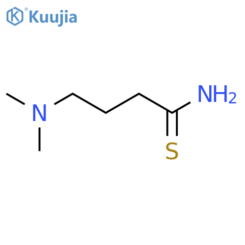 4-(dimethylamino)butanethioamide structure