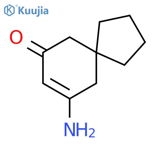 Spiro[4.5]dec-8-en-7-one, 9-amino- structure