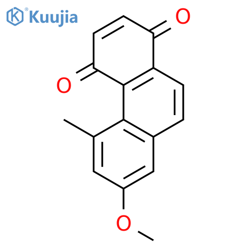 1,4-Phenanthrenedione, 7-methoxy-5-methyl- structure