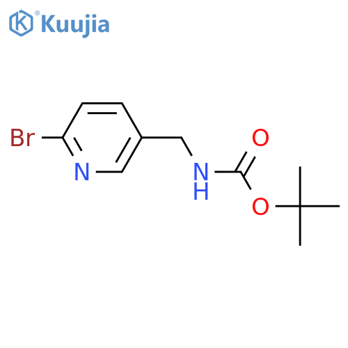 5-(N-Boc-Aminomethyl)-2-Bromopyridine structure