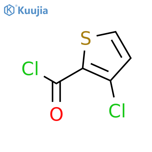 3-Chloro-2-thiophenecarbonyl Chloride structure