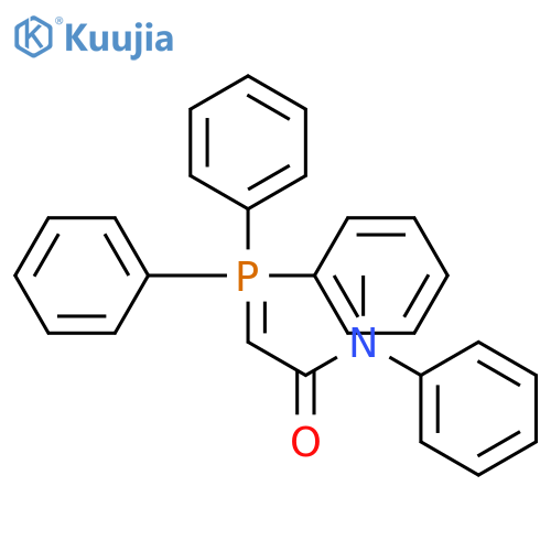 Acetamide, N-methyl-N-phenyl-2-(triphenylphosphoranylidene)- structure