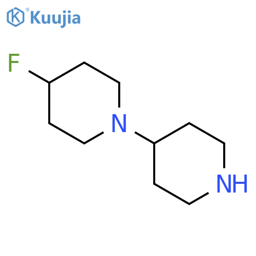 4-Fluoro-1,4-bipiperidine dihydrochloride structure