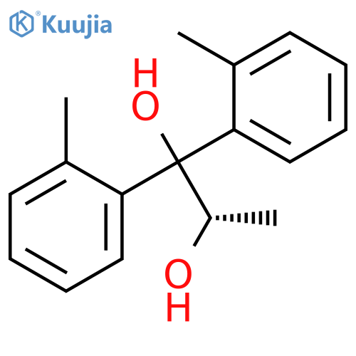 1,2-PROPANEDIOL, 1,1-BIS(2-METHYLPHENYL)-, (2S)- structure