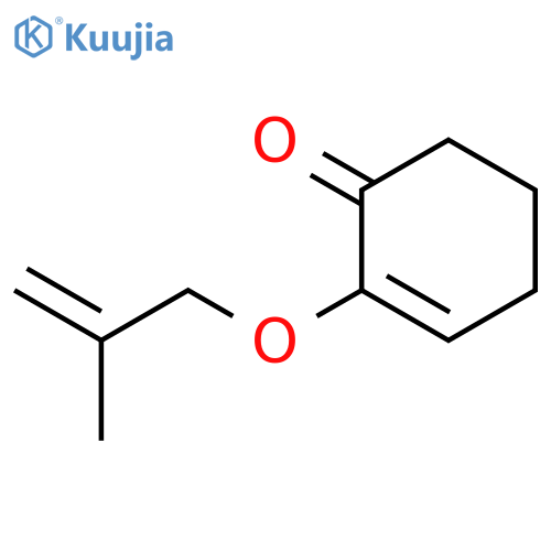 2-CYCLOHEXEN-1-ONE, 2-[(2-METHYL-2-PROPENYL)OXY]- structure