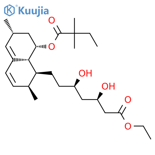 Simvastatin Hydroxy Acid Ethyl Ester structure