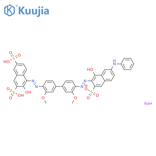 C.I. Direct blue 201 structure