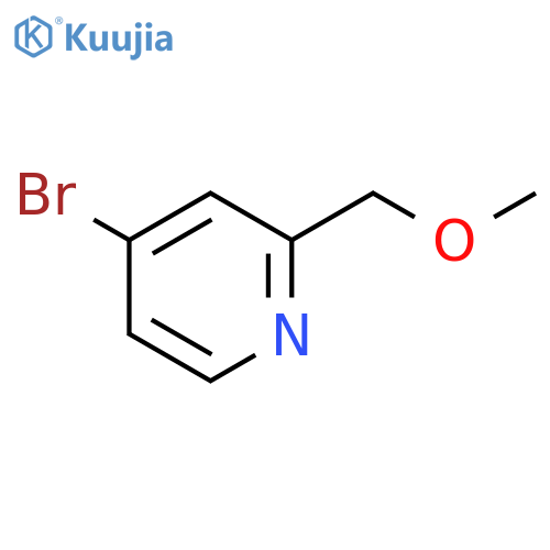 4-Bromo-2-(methoxymethyl)pyridine structure