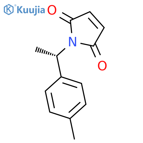 1H-PYRROLE-2,5-DIONE, 1-[(1S)-1-(4-METHYLPHENYL)ETHYL]- structure