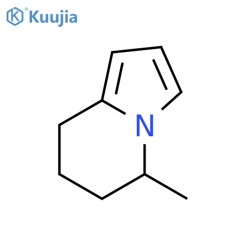 Indolizine, 5,6,7,8-tetrahydro-5-methyl- structure