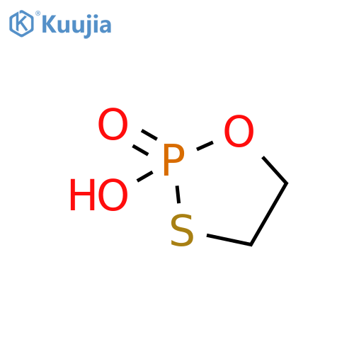 1,3,2-OXATHIAPHOSPHOLANE, 2-HYDROXY-, 2-OXIDE structure