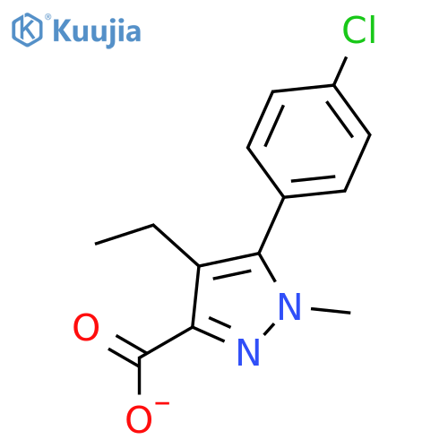 Ethyl 5-(4-Chlorophenyl)-1-methyl-1H-pyrazole-3-carboxylate structure
