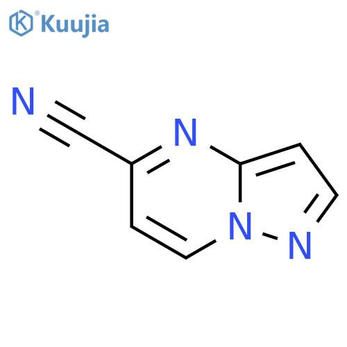 Pyrazolo[1,5-a]pyrimidine-5-carbonitrile structure