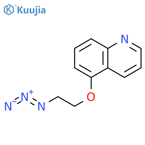 Quinoline, 5-(2-azidoethoxy)- structure