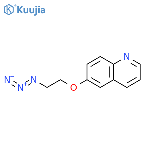 Quinoline, 6-(2-azidoethoxy)- structure
