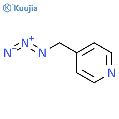 Pyridine, 4-(azidomethyl)- structure
