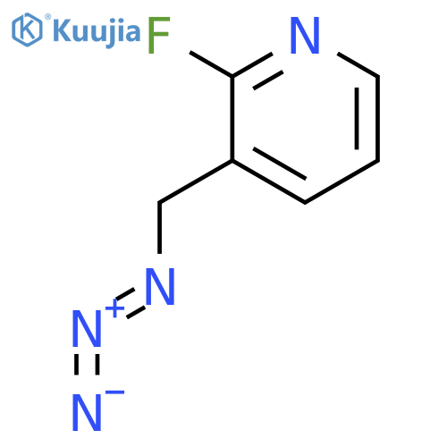 3-(azidomethyl)-2-fluoropyridine structure