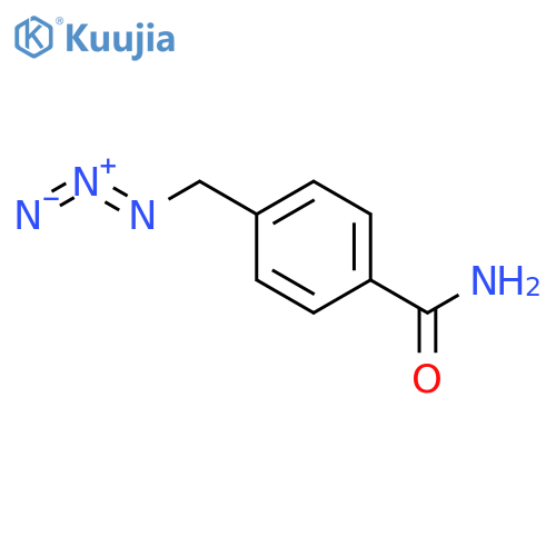 4-(Azidomethyl)benzamide structure
