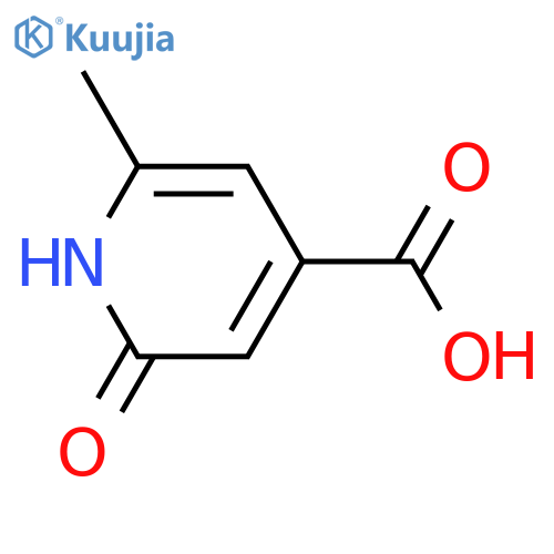 6-Methyl-2-oxo-1,2-dihydropyridine-4-carboxylic Acid structure