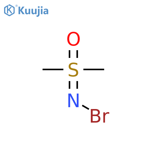 SULFOXIMINE, N-BROMO-S,S-DIMETHYL- structure