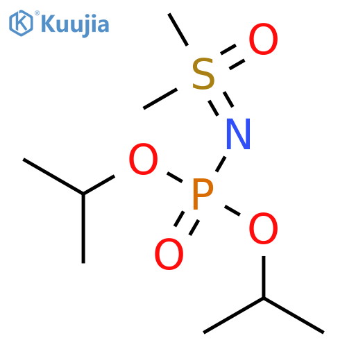 SULFOXIMINE, N-[BIS(1-METHYLETHOXY)PHOSPHINYL]-S,S-DIMETHYL- structure