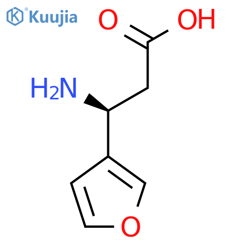 (3S)-3-AMINO-3-(FURAN-3-YL)PROPANOIC ACID structure