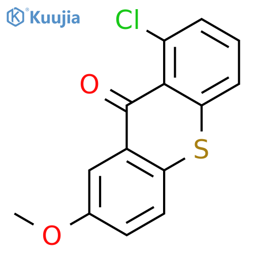 9H-THIOXANTHEN-9-ONE, 1-CHLORO-7-METHOXY- structure