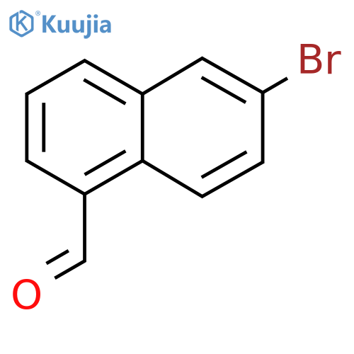 6-Bromo-1-naphthaldehyde structure