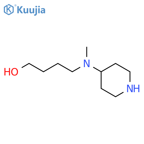 4-methyl(piperidin-4-yl)aminobutan-1-ol structure