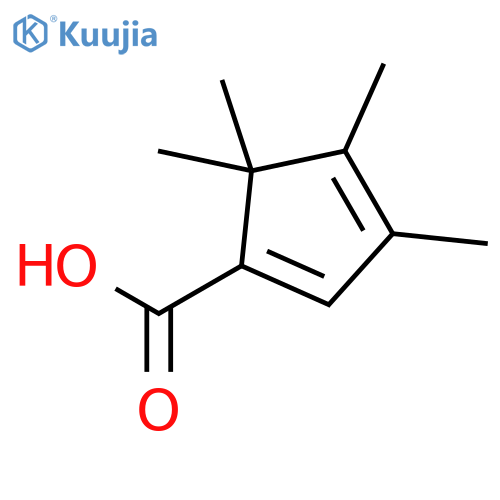 1,3-Cyclopentadiene-1-carboxylic acid, 3,4,5,5-tetramethyl- structure