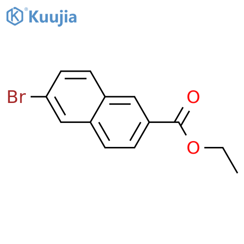 Ethyl 6-Bromo-2-naphthoate structure