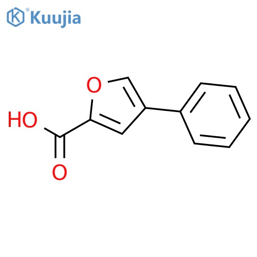 4-Phenylfuran-2-carboxylic acid structure