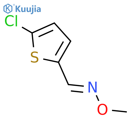 2-THIOPHENECARBOXALDEHYDE, 5-CHLORO-, O-METHYLOXIME structure