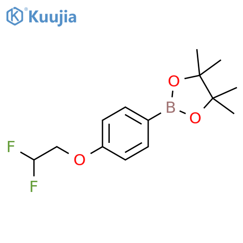 2-(4-(2,2-Difluoroethoxy)phenyl)-4,4,5,5-tetramethyl-1,3,2-dioxaborolane structure