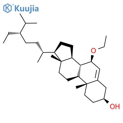 Stigmast-5-en-3-ol, 7-ethoxy-, (3b,7b,24S)- structure