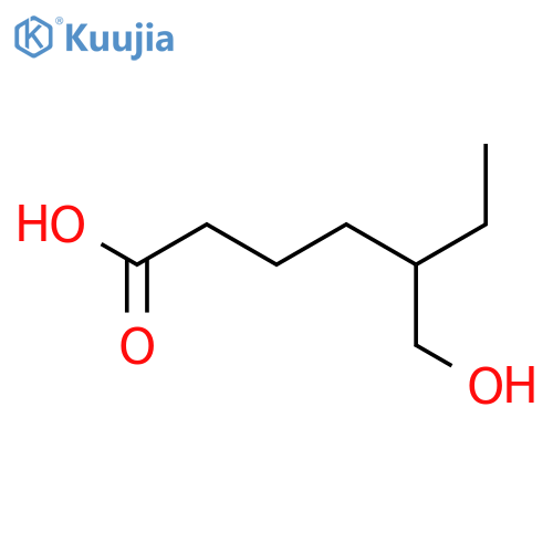 5-Ethyl-6-hydroxyhexanoic Acid structure