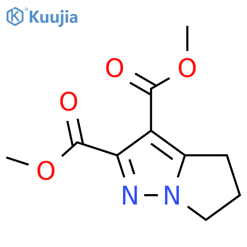 Dimethyl 5,6-dihydro-4H-pyrrolo-[1,2-b]pyrazole-2,3-dicarboxylate structure