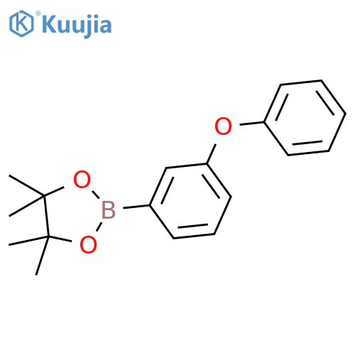 4,4,5,5-Tetramethyl-2-(3-phenoxyphenyl)-1,3,2-dioxaborolane structure