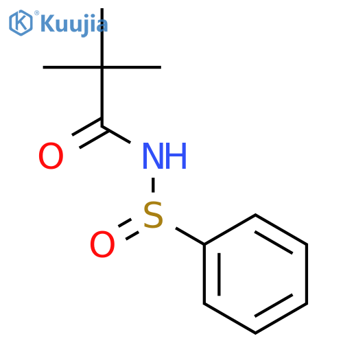 PROPANAMIDE, 2,2-DIMETHYL-N-(PHENYLSULFINYL)- structure