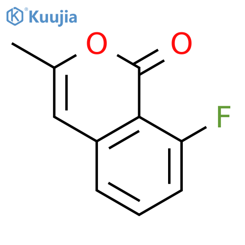 8-Fluoro-3-methyl-isochromen-1-one structure
